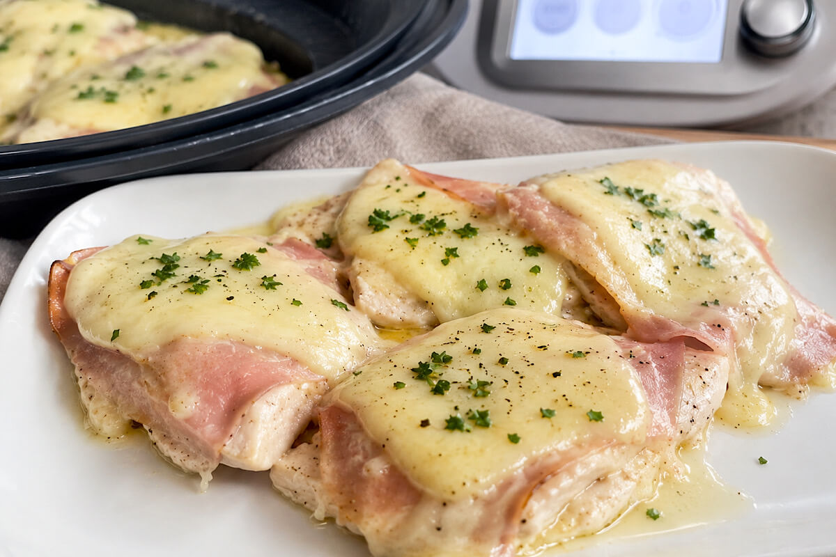 Pollo alla valdostana con il Bimby
