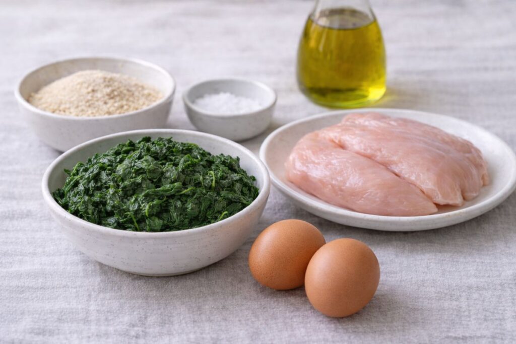 Spinacine con il Bimby, ingredienti