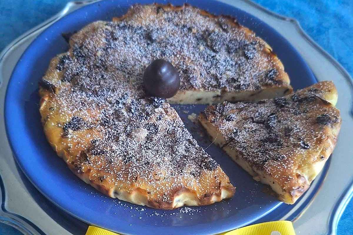 torta con cioccolato