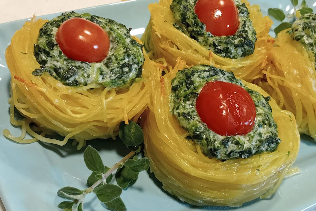 Nidi pasquali ripieni