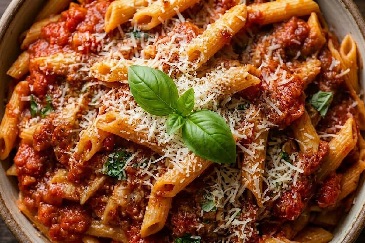 Pasta al pomodoro al microonde