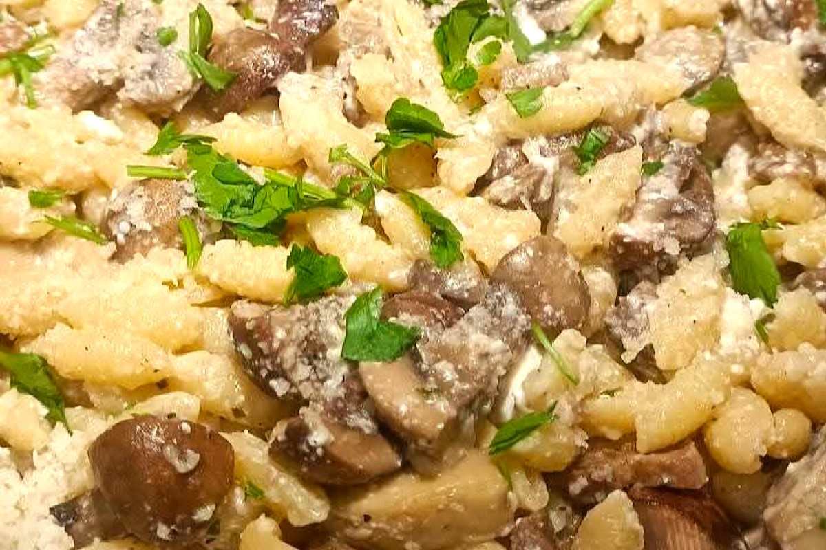 pasta con funghi