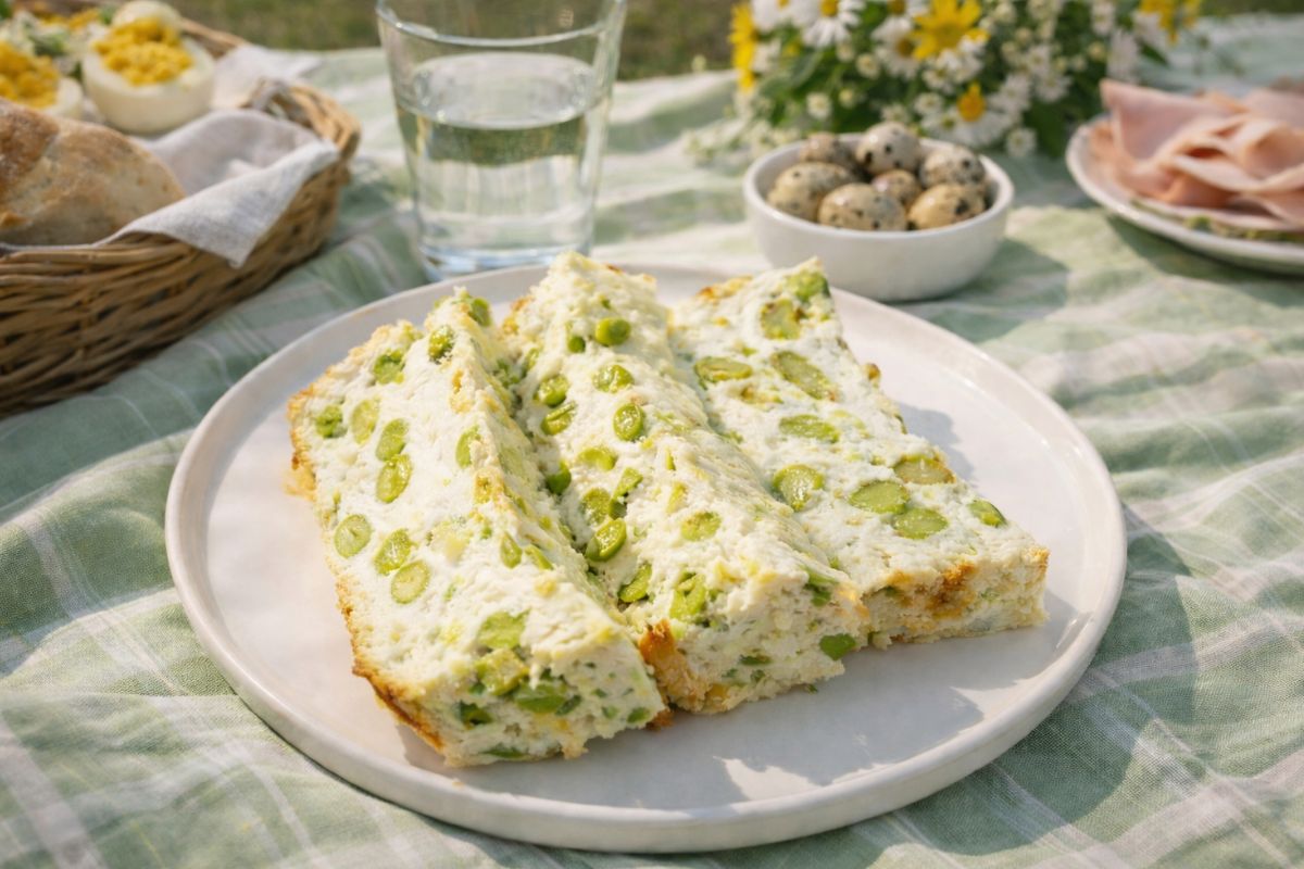 terrina di ricotta e asparagi con il Bimby