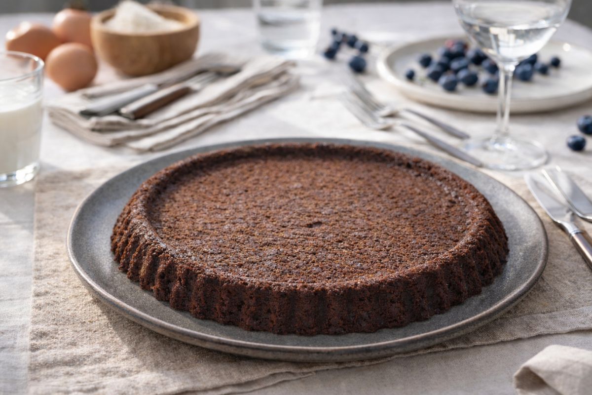 Base per crostata morbida al cacao con il Bimby