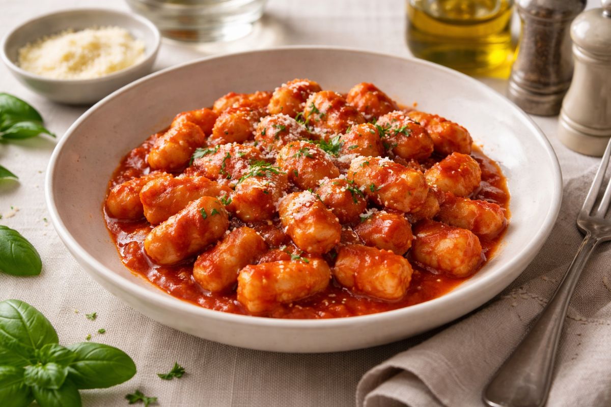 Gnocchi ai legumi proteici