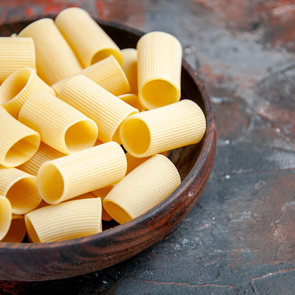 Paccheri fritti ripieni