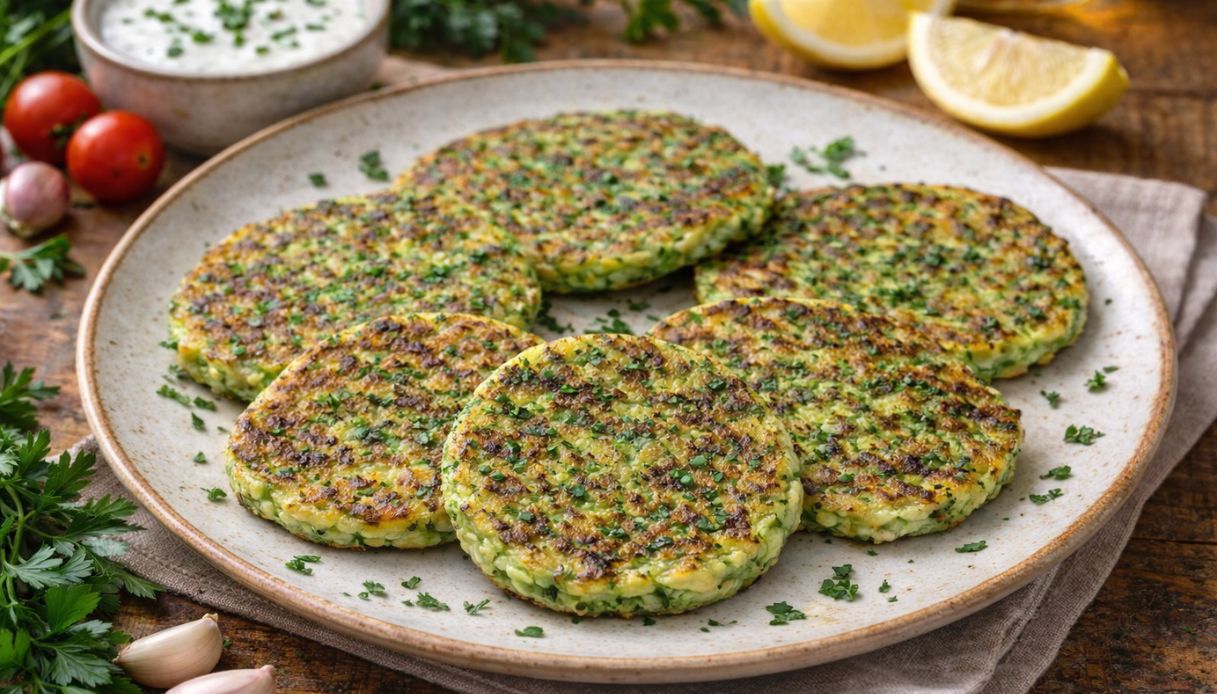 Rosti di zucchine con il Bimby