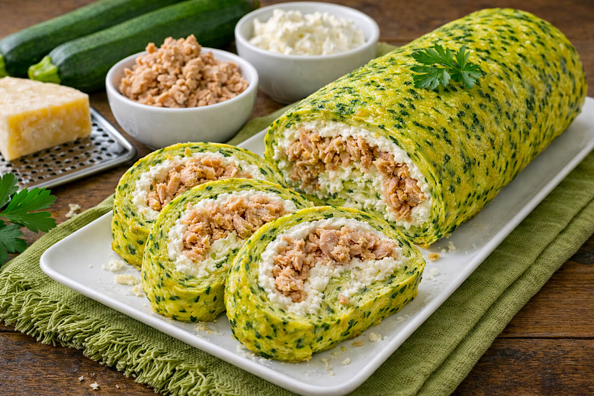 Rotolo di zucchine Bimby