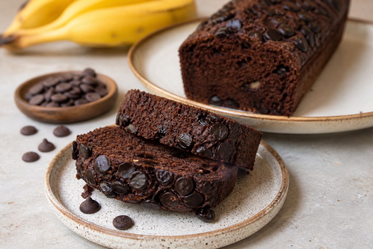 Banana bread fit senza burro