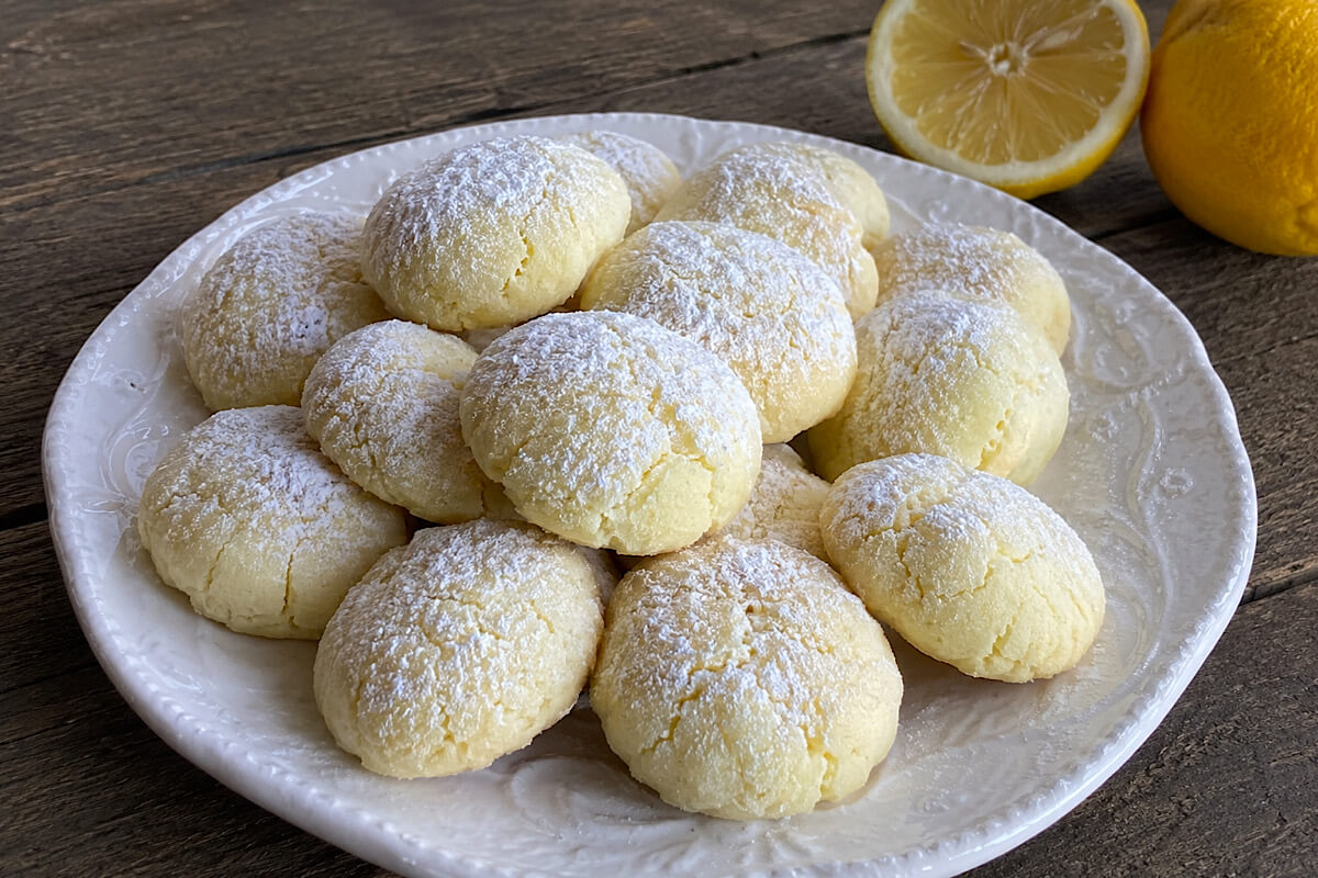 Biscotti al limone keto