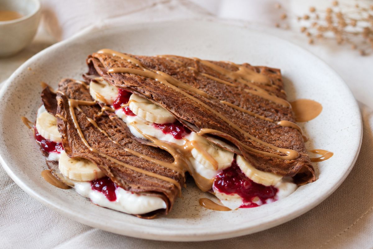 Crepes senza glutine, super proteiche