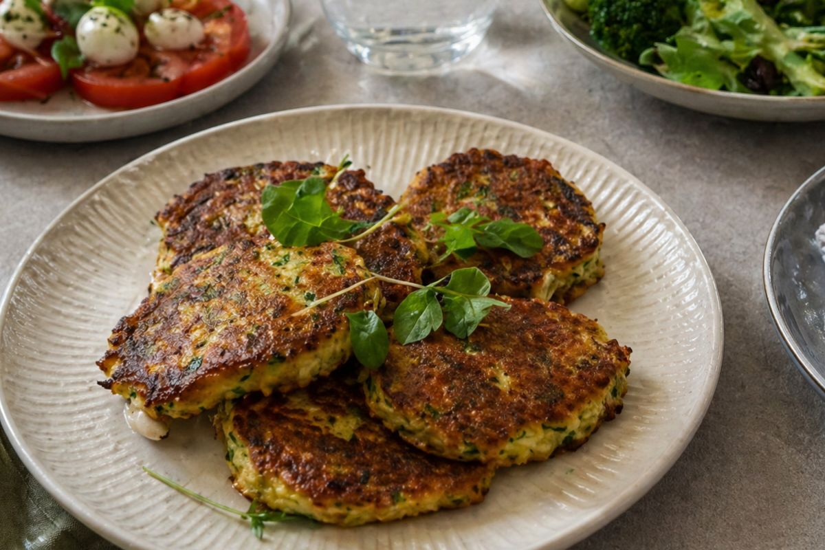 Frittelle light di zucchine