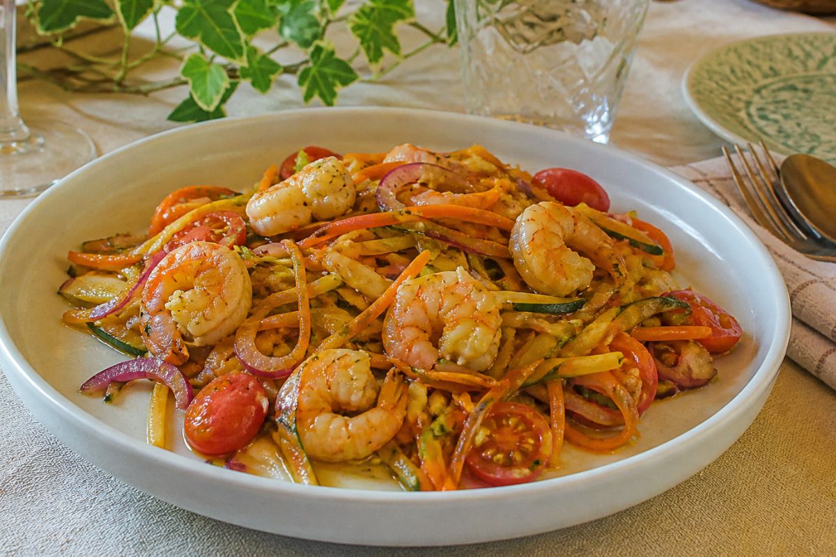 Insalata di gamberi con il Bimby