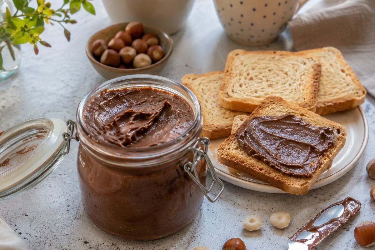 Nutella fatta in casa con il Bimby