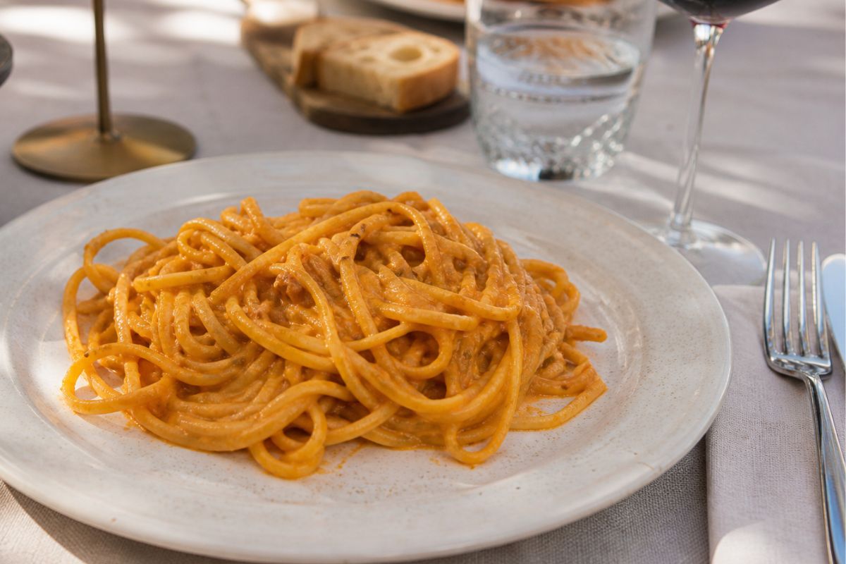 Primo cremoso con pomodorini e cipolle con il Bimby