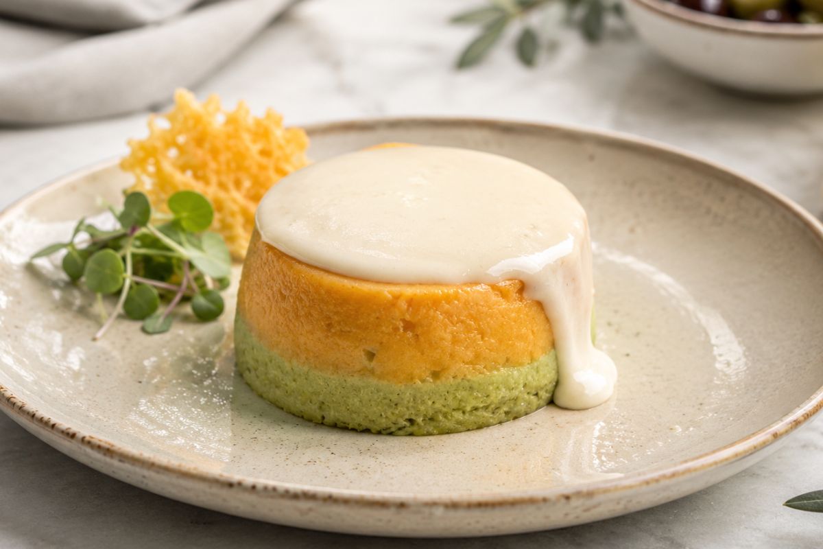 Soufflé con crema di parmigiano con il Bimby