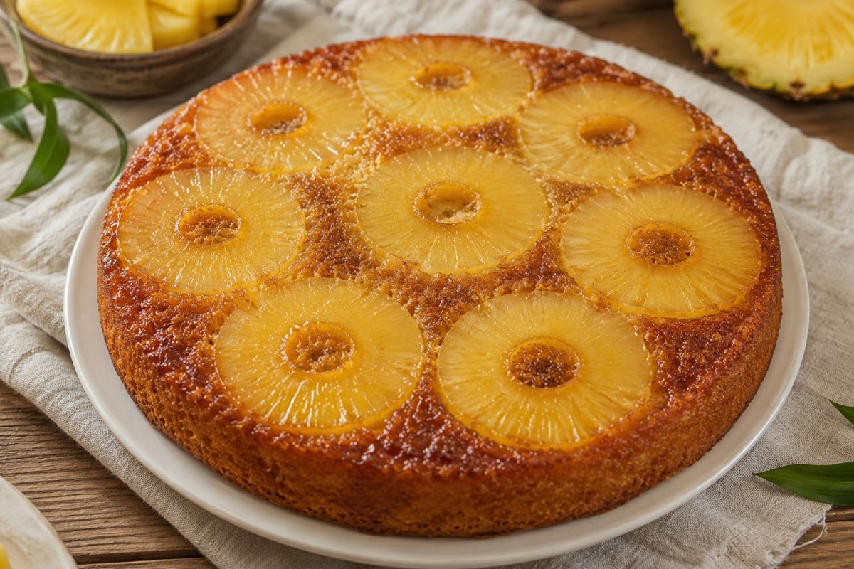 Torta rovesciata all’ananas con il Bimby