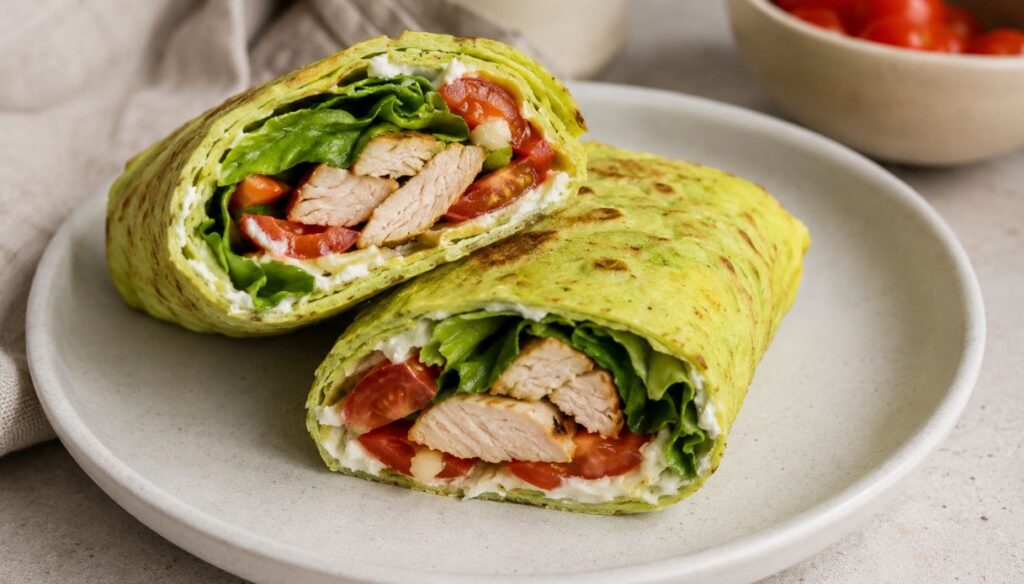 Piadina low carb di avocado