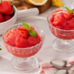 Sorbetto alle fragole con il Bimby