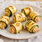 Rotolini di zucchine e salmone con il Bimby