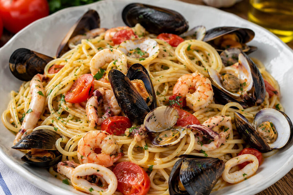 Spaghetti allo scoglio