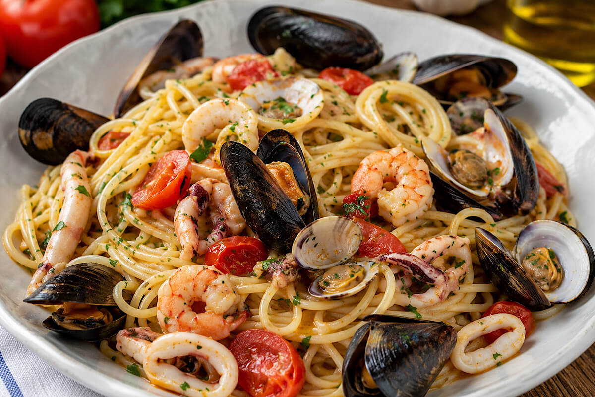 Spaghetti allo scoglio